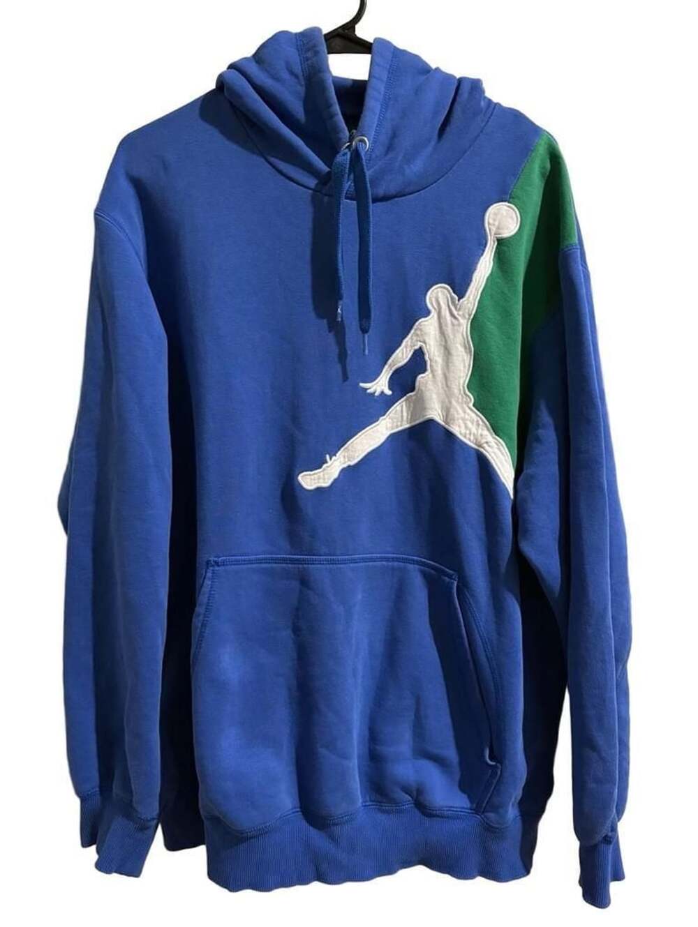 Jordan Jumpman Hoodie Size L Blue Green